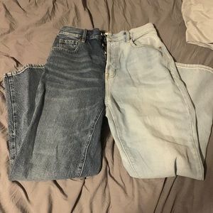 Pacsun 26 Regular Sized Split Dyed Jeans